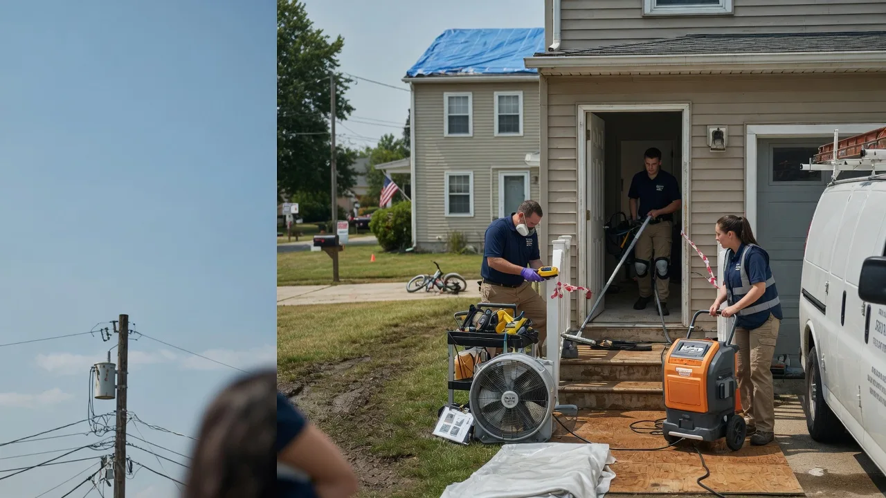 Water Damage Repair in East Bank, WV near me